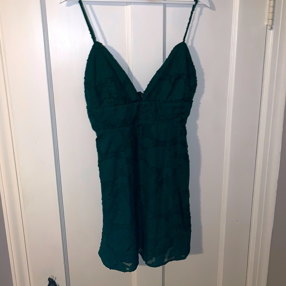 Green dress